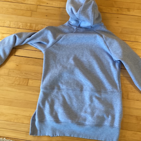 Athleta Girl light blue hoodies sweatshirt Large 12 - Picture 5 of 6